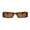 Brown, variant on Trendy Polarized Sunglasses Womens Men Rectangle Outdoor Sunnies Y2K UV 400 Protection Cute Soft Lightweight Fashion Beach Vacation Wear