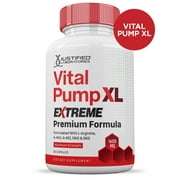 Vital Pump XL Extreme Pills 1600MG Premium Formula Proprietary Blend for Mens Health 60 Capsules