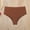 Coffee, variant on Womens Seamless Ice Silk Bikini Briefs Mid Rise No Show Smooth Nylon Underwear Breathable Soft Full Coverage For Everyday Wear,Beige,S