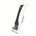 thumbnail image 5 of Multi-Purpose Cleaning Brush with Scraper, White Kitchen Stove and BBQ Grill Cleaner Tool, Dual-End Design with Bristle Head and Scraping Edge, 5 of 6
