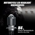 thumbnail image 4 of Projecteur LED H4 Petite Ampoule LED Moto Modifiée Phare Intégré Accessoires de Phare Bicolores, 4 of 7