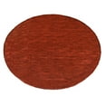 thumbnail image 2 of Rugsotic Carpets Handmade Rugs Hand Knotted Loom Round 10'x10' Dark Red Wool for Indoor Use, 2 of 6