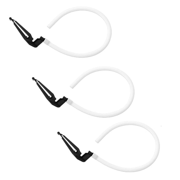 3Pcs Toilet Tank Refill Hose Replacement With Clip for 100, 200, 200A, 400A