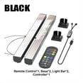 thumbnail image 4 of 2 Luces LED RGB para Decoración de Habitación, Lámpara Abyss con Bluetooth, Luz Ambiental , Iluminación de de Escritorio para TV, PC, Juegos, Retroiluminación, A, 4 of 5