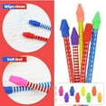 thumbnail image 4 of 500PCS Caps Pencil Erasers Chisel Shape Eraser Latex Free Toppers, 4 of 4