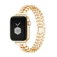thumbnail image 1 of Colgantes dorados para Apple Watch 38/40/41 mm, marca Smartwatch Band Kolgios, 1 of 7