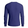 thumbnail image 6 of LTTVQM Mens Dress Pullover Sweater Lightweight Ribbed Knit Sweater Slim Fit Crewneck Business Casual Sweater Dark Blue XL, 6 of 7