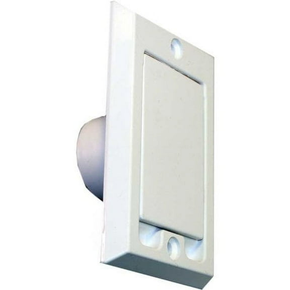 6 Pack of HAYDEN Central Vacuum Wall Inlets - White Square Door 1700-01 Vac Hose Outlet