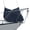Black, variant on SavvyCraft Waterproof Jib Bag, Heavy Duty 600D Jib Sail Staybag, UV Protection Weather-Resistant Sailboat Headsail Bag, Large 25" dia x 36" top x 46" bottom, Blue