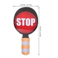 thumbnail image 2 of OUNONA 4Pcs Handheld Traffic Stop Signs Assorted Color Plastic Stop Lights for Road Safety Education, 2 of 6