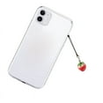 thumbnail image 2 of Acrylic Tomato Keychain Adorable Strawberry Bag Keyring Fruit Pendant tzw, 2 of 6