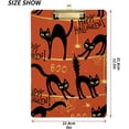 thumbnail image 3 of FMSHPON Halloween Black Cute Cat Boo Clipboard Hardboard Wood Nursing Clip Board and Pull for Standard A4 Letter 13x9 inches, 3 of 5