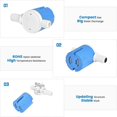 thumbnail image 5 of 1pc Water Level Control Valve Float, 1/2" Built-in Automatic Valve Water Level Control Valve Tank Side-entry Embedded Float Valve For Swimming Po (h-3, 5 of 5