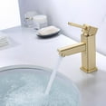 thumbnail image 4 of Furniture Indoor Home Decorative Bathroom, Washroom, Kitchen Upc Faucet With Drain-Brown Bronze Gold, 4 of 5