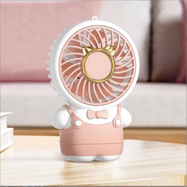 XWSHYW Electrodomésticos Ventilador de Mano con Gran Viento y Silencio para Estudiantes, Carga Usb, Batería de Larga Duración y Ventilador Portátil para Exteriores