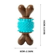 thumbnail image 3 of PPgejGEK Chew Toy for Aggressive Chewers Medium Large Dogs - Splinter-Free Natural Wood Blue Bone, 3 of 9