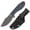 Gray, variant on Tenable Tiny Dancer Fixed Blade Knife 3.17" Gray TiCn Coated D2 Blade,G10 Handle,G014A8