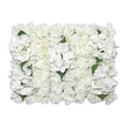 thumbnail image 4 of Panel de flores de rosas Panel de flores artificiales Fondo decorativo de rosas para boda Blanco, 4 of 9