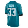 thumbnail image 3 of Men's Nike Devin Lloyd Teal Jacksonville Jaguars Player Game Jersey, 3 of 4