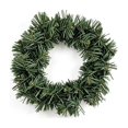 thumbnail image 2 of 10" Canadian Pine Artificial Christmas Wreath, Faux Pine Christmas Wreath, Seasonal Indoor Home Decor, 2 of 9