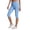 Light Blue, variant on Active Women's Ultra Cropped Workout Capri Pedal Pusher Leggings