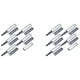 thumbnail image 1 of Pestillos de Empuje para Gabinetes, Paquete de 12, Herrajes de Empujar para Abrir, Pestillo de Presión, 1 of 5