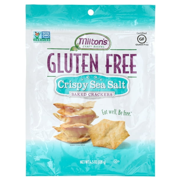 Milton S Crackers Gluten Free Sea Salt 4 5 Oz Walmart Com Walmart Com