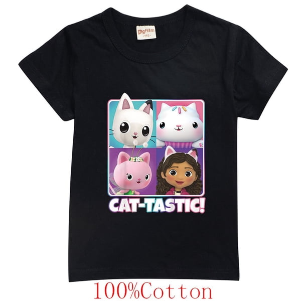 Ropa de casa de muñecas para niñas de 2 a 10 años con capucha Princesa Dibujos animados Gatos lindos Deportes y camisetas de ocio zhangmenya LED