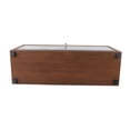 thumbnail image 3 of Caja Enrolladora Para Reloj De Madera De Grano De Nogal Negro, Embrión De MDF, Almohada Para Reloj De Espuma Viscoelástica De Alta Elasticidad,, 3 of 5