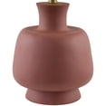 thumbnail image 4 of Livabliss Belton Traditional Accent Table Lamp, 22-inch, Brick with White Shade, 4 of 5
