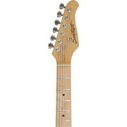 Sawtooth ET Series Electric Guitar, Sunburst with Aged White Pickguard