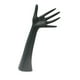 thumbnail image 3 of Organizador de joyas de mano de maniquí, soporte de resina para collares, soporte minimalista Negro, 3 of 9