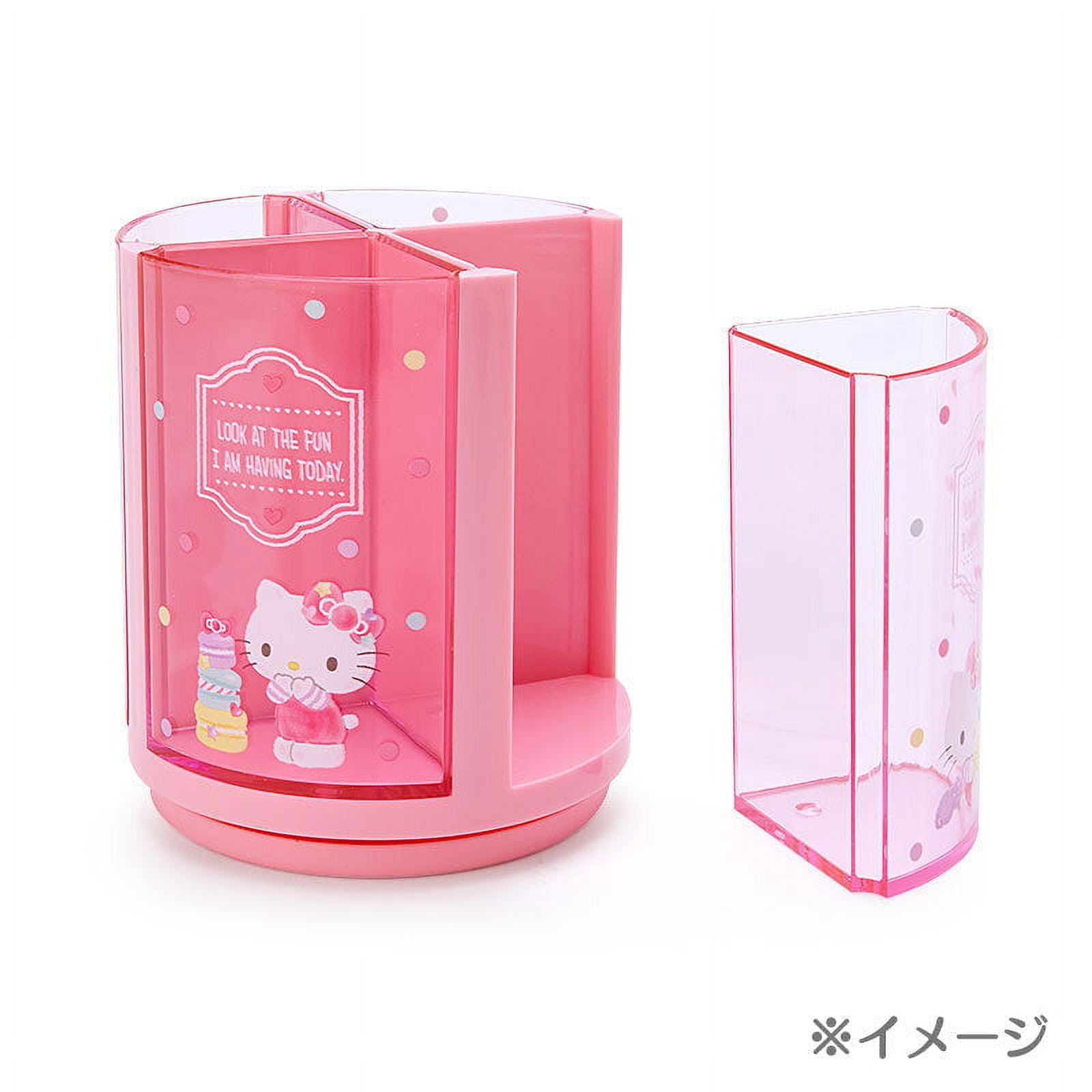 My Melody Rotating Pen Holder Detacble: Sweets Sanrio Stationery Japan