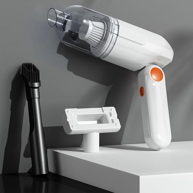 Up to 65% Off SMihono Vacuum Cleaner Folding Vacuum Cleaner, Small Cordless Handheld Vacuums,USB Charging Lithium Lon Busters For Keyboard,Computer,Hairs,Car Interior & Other Crevices Cleaning