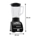 thumbnail image 5 of T-fal Licuadora Infinyforce XL 10 velocidades con vaso de vidrio de 2.2 litros, 550 W, con tecnología powelix y acople Carbon Drive, incluye 10 funciones, Negra, LN8208MX, 5 of 8