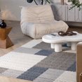 thumbnail image 4 of Rug Branch Hogar Abstract Indoor Outdoor Area Rug, Grey Blue, Geometric - Living Room, Bedroom, Dining Room, and Kitche, 4 of 9