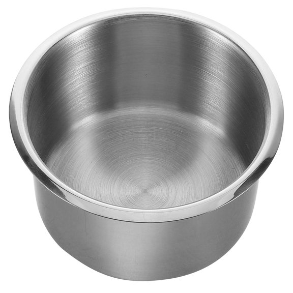 WASHWEPE Boat Cup Holder Insert 1Pack Stainless Steel Beverage Holder for Car RV Desk Marine Use
