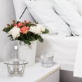 thumbnail image 3 of All the Rages LT1062-BSN Elegant Designs Glass Crystal Ball Table Lamp, Brushed Nickel, 3 of 4