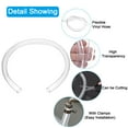 thumbnail image 4 of Uxcell Tubo de Vinilo Transparente, Manguera de PVC Plástico Flexible con 2 Abrazaderas 1" ID  x 1.18" OD x 3.3 Ft Longitud, 4 of 5