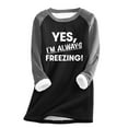 thumbnail image 2 of Abomasnow Winter Shirts for Women Cold Weather Fleece Lined T-Shirts Winter Long Sleeve Warm Thermal Blosues S-2XL, 2 of 3