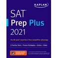 thumbnail image 1 of SAT Prep Plus 2021: 5 Practice Tests + Proven Strategies + Online + Video (Kaplan Test Prep), 1 of 1