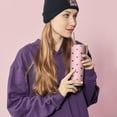 thumbnail image 2 of Love Heart 20 Oz Insulated Stainless Steel - Insulated Water Bottle- Birthday Gifts for Mom Sister Friends Women, 2 of 5