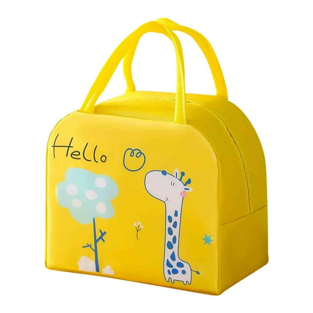 Lonchera, Cajas Bento, Bolsa para lonchera, Bolsa con aislamiento de papel de aluminio, Bolsa bento para el trabajo de estudiantes, Bolsa para el almuerzo para niños, Bolsa de comida, Bolsa con aislam