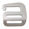 thumbnail image 1 of Hebillas ajustables de 25 mm para correas Hebillas deslizantes Gancho aluminio para mochila plata derecha Zulema Hebilla de correa de gancho G, 1 of 7