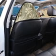 thumbnail image 4 of Garronmavis Vintage Palm Tree Car Seat Towel Cover 1 PC Waterproof Front Car Seat Protector Easy Installation Universal Fit for Most Cars SUV Trucks Sedan Van for Daily Driving Post-Workout Use, 4 of 8