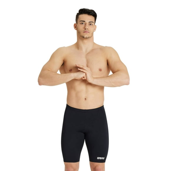 Swim Jammer ARENA Team Solid MaxLife para hombre, color blanco y negro