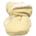 thumbnail image 2 of Hudson Baby Baby and Toddler Cozy Fleece and Faux Shearling Booties, Tan, 0-6 Months, 2 of 9