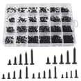 thumbnail image 1 of MEIYYJ 1100pcs Round Pan Head Tapping Screws Laptop Notebook Computer Screws Kit,M1.2,M1.4,M1.5,M1.7,M2 countersunk Phillips Mini Screw Set for Electronic Repair (1100PCS), 1 of 5
