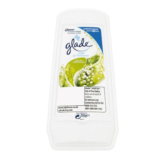 Glade Assainisseur d'Air Solide Muguet 150 g