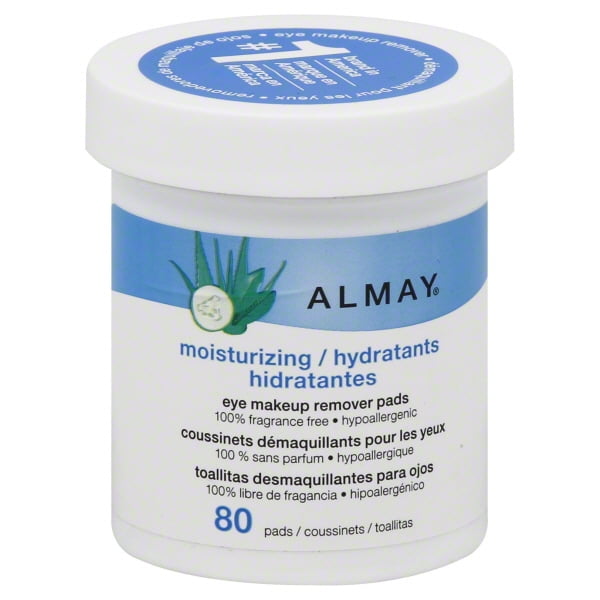 Revlon Almay Eye Makeup Remover Pads, 80 ea